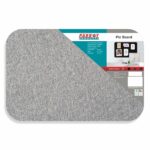 Pin Board Adhesive No Frame 600*450Mm Grey