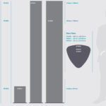 Sign Frame 300X1800Mm Triangular Tower