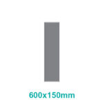 Sign Frame 600X150Mm