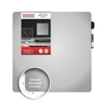 Whiteboard Tile Magnetic 355X355 Silver