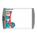 Whiteboard Slimline Magnetic 600*450Mm Retail