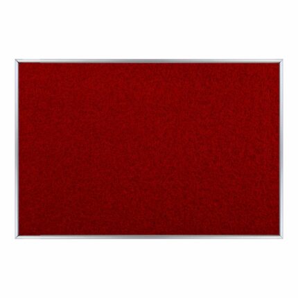 Info Board Alufine 900*600Mm Red