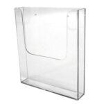 Brochure Holder Acrylic Wall Mountable A4