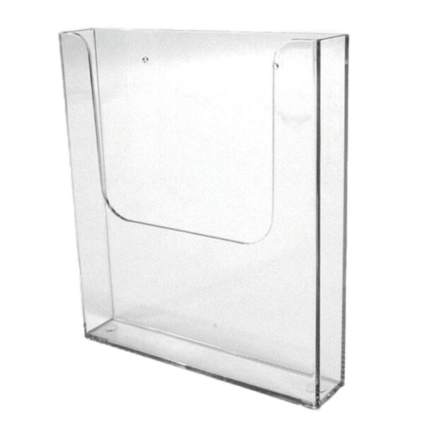Brochure Holder Acrylic Wall Mountable A4