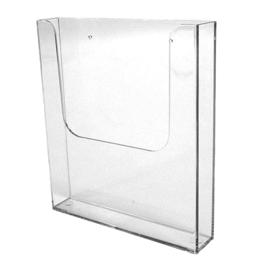 Brochure Holder Acrylic Wall Mountable A4 Brochure Holder Acrylic Wall Mountable A4 - Image 1
