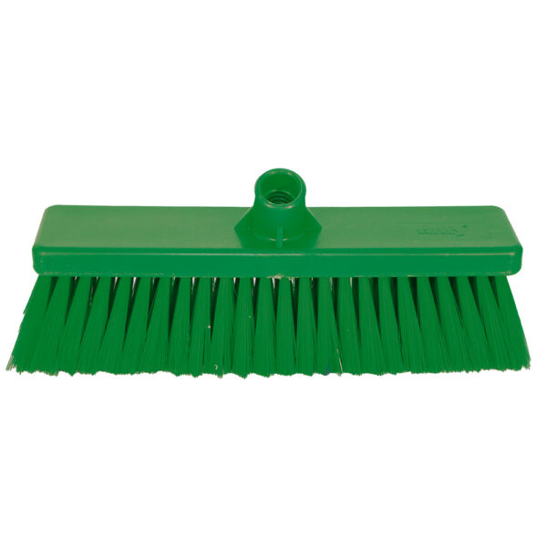 Hygiene Broom Head - Hard Green 300Mm