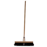 Platform Broom Black - Soft Fibre 450Mm (18")
