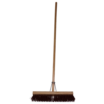 Platform Broom Brown  450Mm (18").