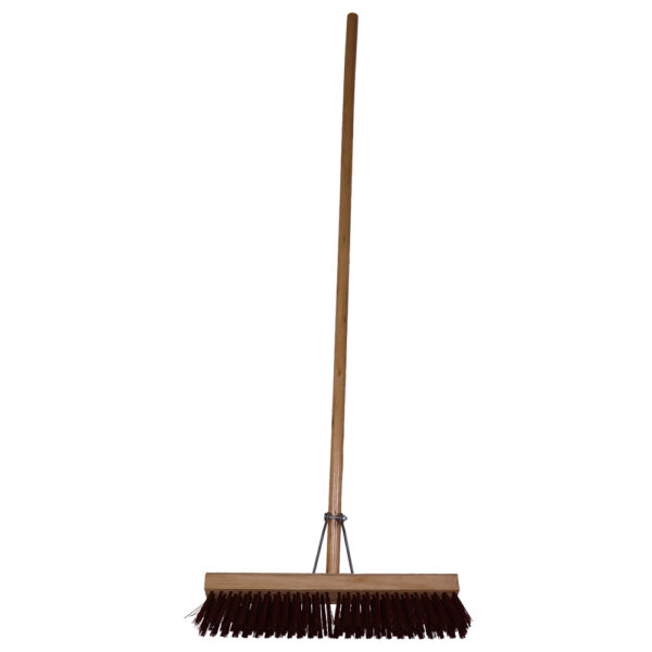 Platform Broom Brown  450Mm (18").