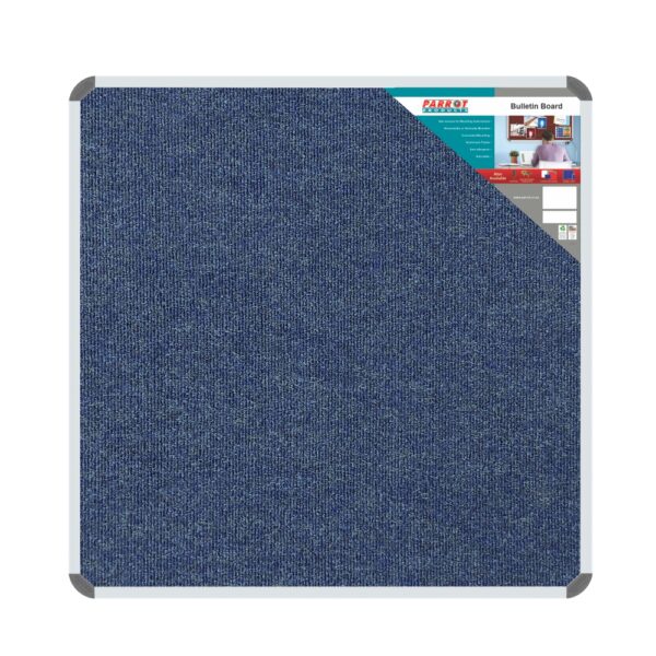 Bulletin Board Ribbed Alum Frame 1000*1000Mm Denim
