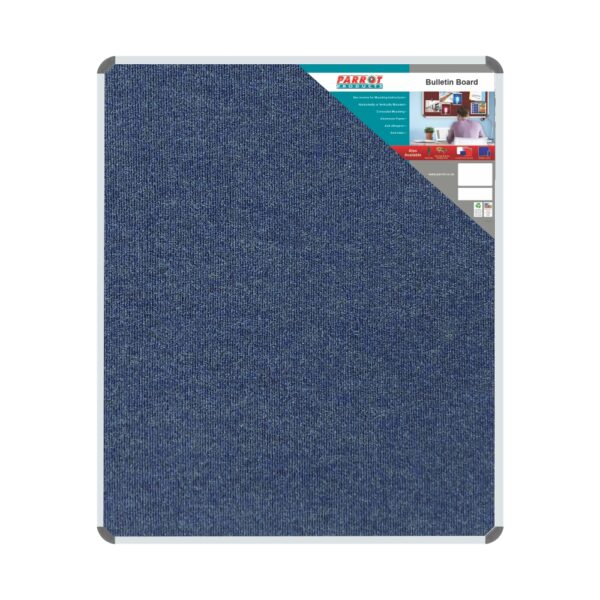 Bulletin Board Ribbed Alum Frame 1200*1000Mm Denim