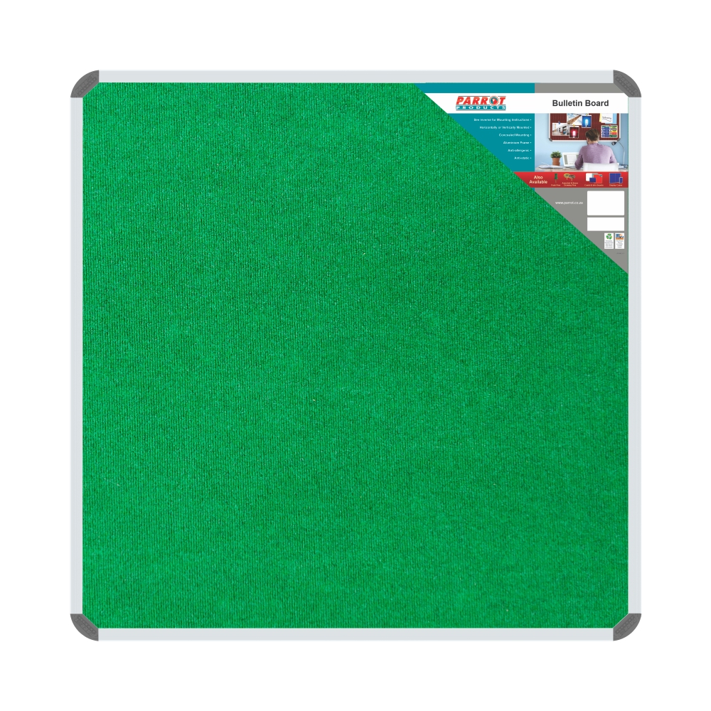 Bulletin Board Ribbed Alum Frame 1200*1200Mm Palm Bulletin Board Ribbed Alum Frame 1200*1200Mm Palm - Image 1