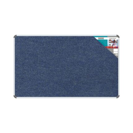 Bulletin Board Ribbed Alum Frame 1500*900Mm Denim