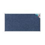 Bulletin Board Ribbed Alum Frame 2400*1200Mm Denim