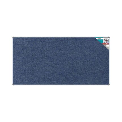 Bulletin Board Ribbed Alum Frame 2400*1200Mm Denim
