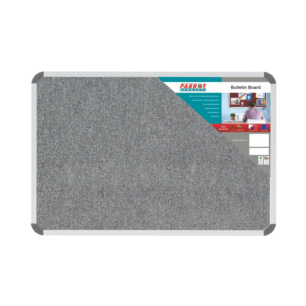 Bulletin Board Ribbed Alum Frame 900*600Mm Laurel Bulletin Board Ribbed Alum Frame 900*600Mm Laurel - Image 1
