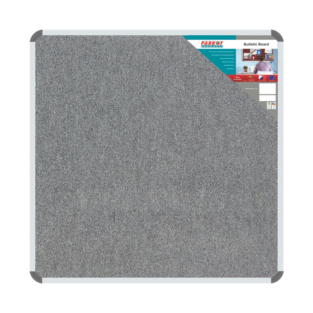 Bulletin Board Ribbed Alum Frame 900*900Mm Laurel Bulletin Board Ribbed Alum Frame 900*900Mm Laurel - Image 1