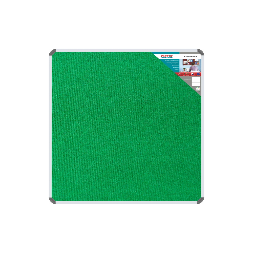 Bulletin Board Ribbed Alum Frame 900*900Mm Palm Bulletin Board Ribbed Alum Frame 900*900Mm Palm - Image 1