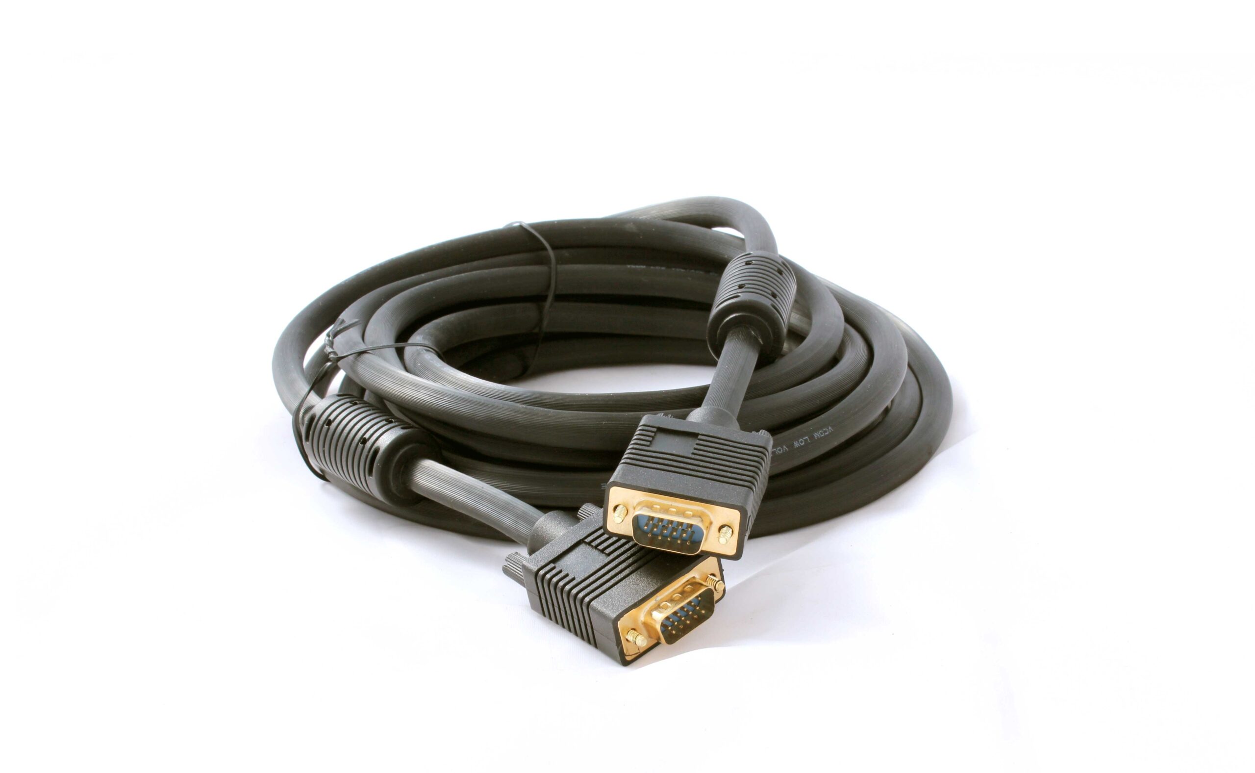Cable 15 Pin Male To Male Vga 5M Fly Lead Cable 15 Pin Male To Male Vga 5M Fly Lead - Image 1