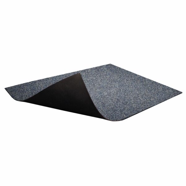 Floor Protector Ribbed Non Slip 1200 X 850 X 5.5Mm Denim