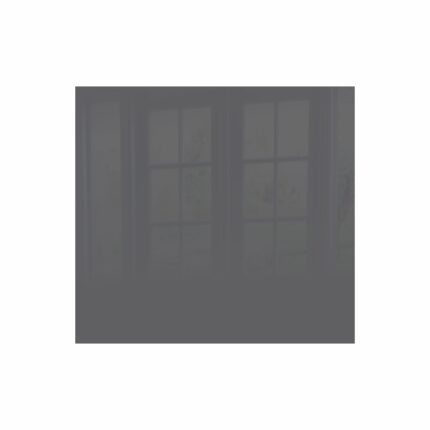 Decorative Glass Wall Tile 598Mm X 650Mm Met Gun Metal