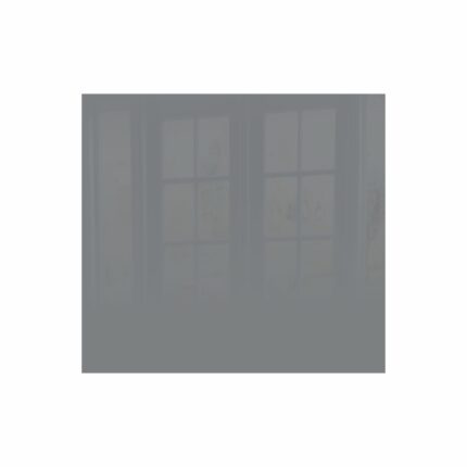 Decorative Glass Wall Tile 598Mm X 650Mm Metallic Silver