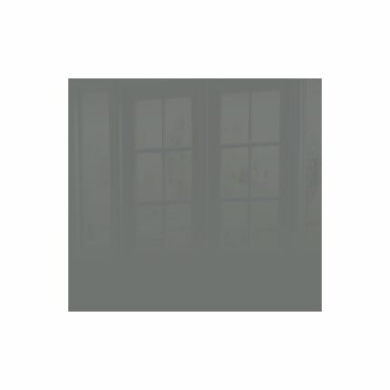 Decorative Glass Wall Tile 598Mm X 650Mm Mouse Grey