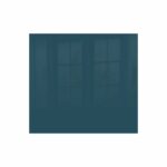 Decorative Glass Wall Tile 598Mm X 650Mm Ocean Blue