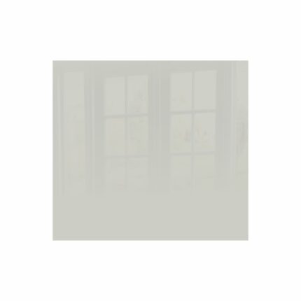 Decorative Glass Wall Tile 598Mm X 650Mm Papyrus White