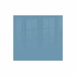 Decorative Glass Wall Tile 598Mm X 650Mm Pastel Blue