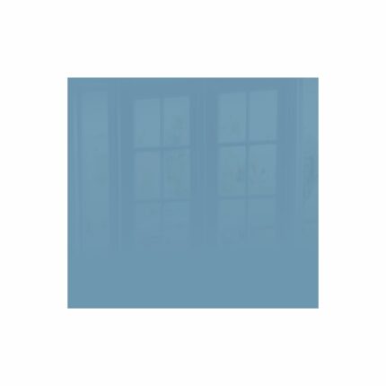 Decorative Glass Wall Tile 598Mm X 650Mm Pastel Blue
