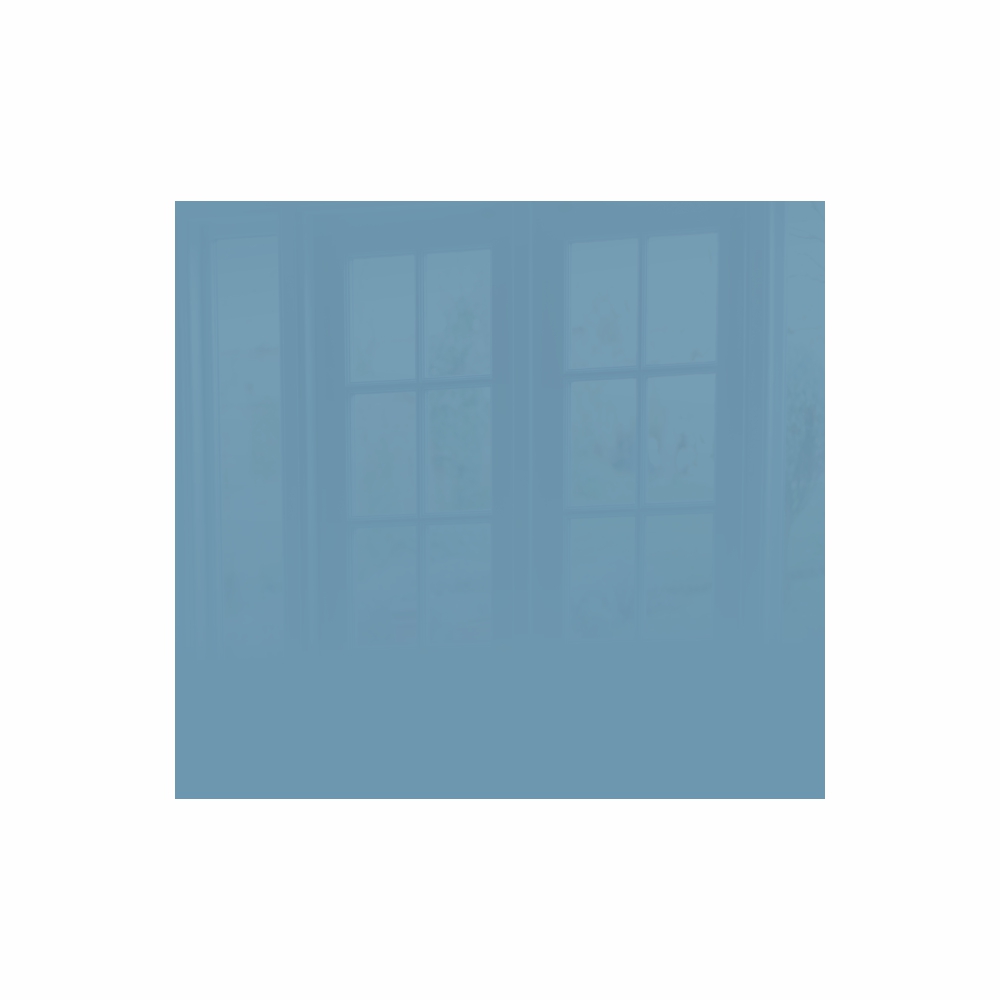 Decorative Glass Wall Tile 598Mm X 650Mm Pastel Blue Decorative Glass Wall Tile 598Mm X 650Mm Pastel Blue - Image 1