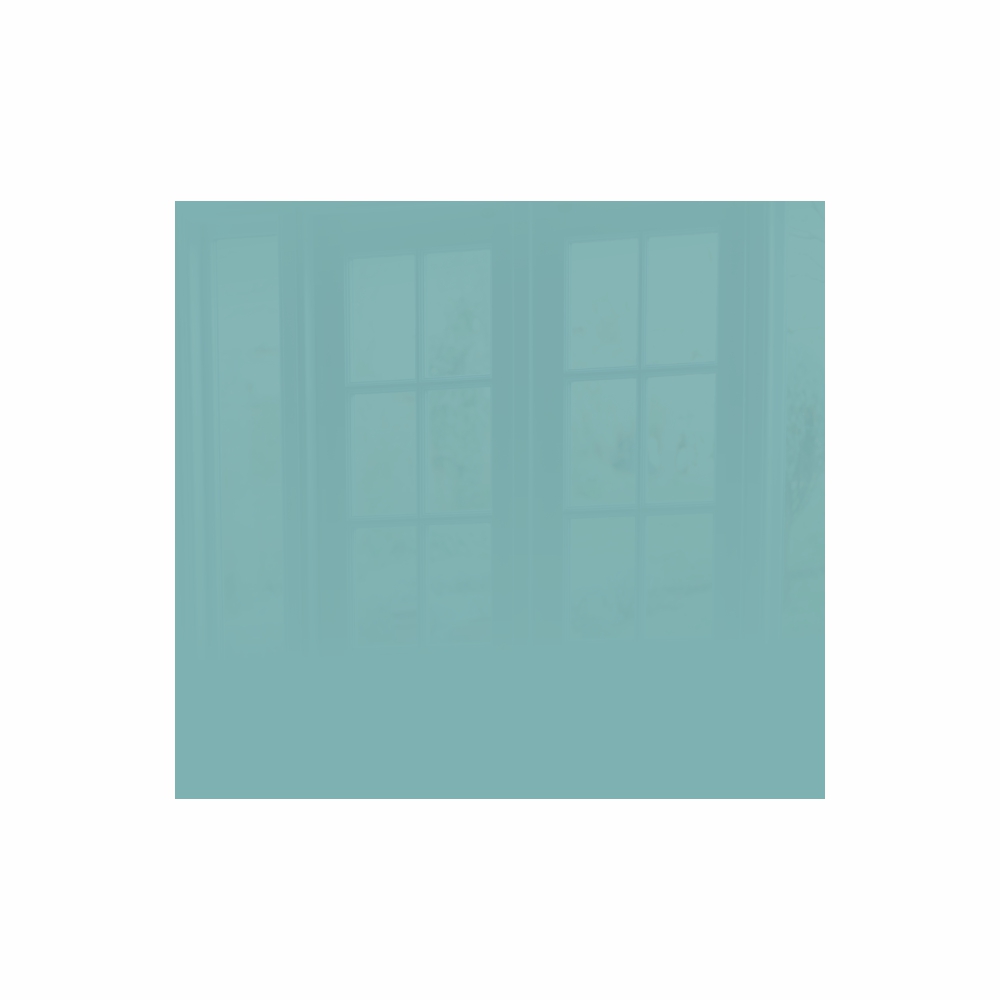 Decorative Glass Wall Tile 598Mm X 650Mm Pastel Turquoise Decorative Glass Wall Tile 598Mm X 650Mm Pastel Turquoise - Image 1