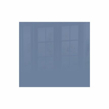 Decorative Glass Wall Tile 598Mm X 650Mm Pigeon Blue