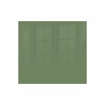 Decorative Glass Wall Tile 598Mm X 650Mm Reseda Green