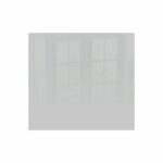 Decorative Glass Wall Tile 598Mm X 650Mm Telegrey