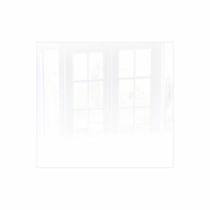 Decorative Glass Wall Tile 598Mm X 650Mm White Ral9010