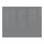 Decorative Glass Wall Tile 898Mm X 700Mm Metallic Silver