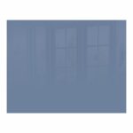 Decorative Glass Wall Tile 898Mm X 700Mm Pigeon Blue