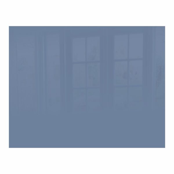 Decorative Glass Wall Tile 898Mm X 700Mm Pigeon Blue