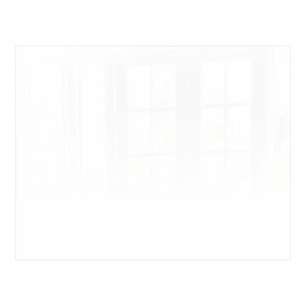 Decorative Glass Wall Tile 898Mm X 700Mm White Ral9010