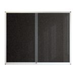 Display Case Pinning Board 1500*1200Mm Black