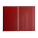 Display Case Pinning Board 1500*1200Mm Burgundy