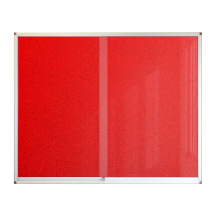 Display Case Pinning Board 1500*1200Mm Red