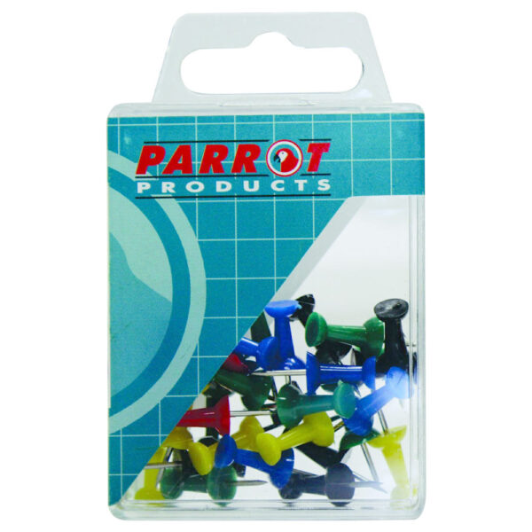 Push Pins Boxed Pack 30 Assorted