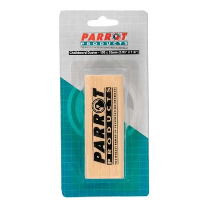Duster Wood Chalk Board 95*35Mm Carded Grey