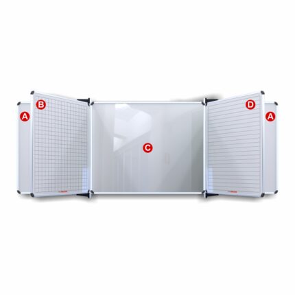 Edu Bd Centre Panel 1820*1220 Magnetic White
