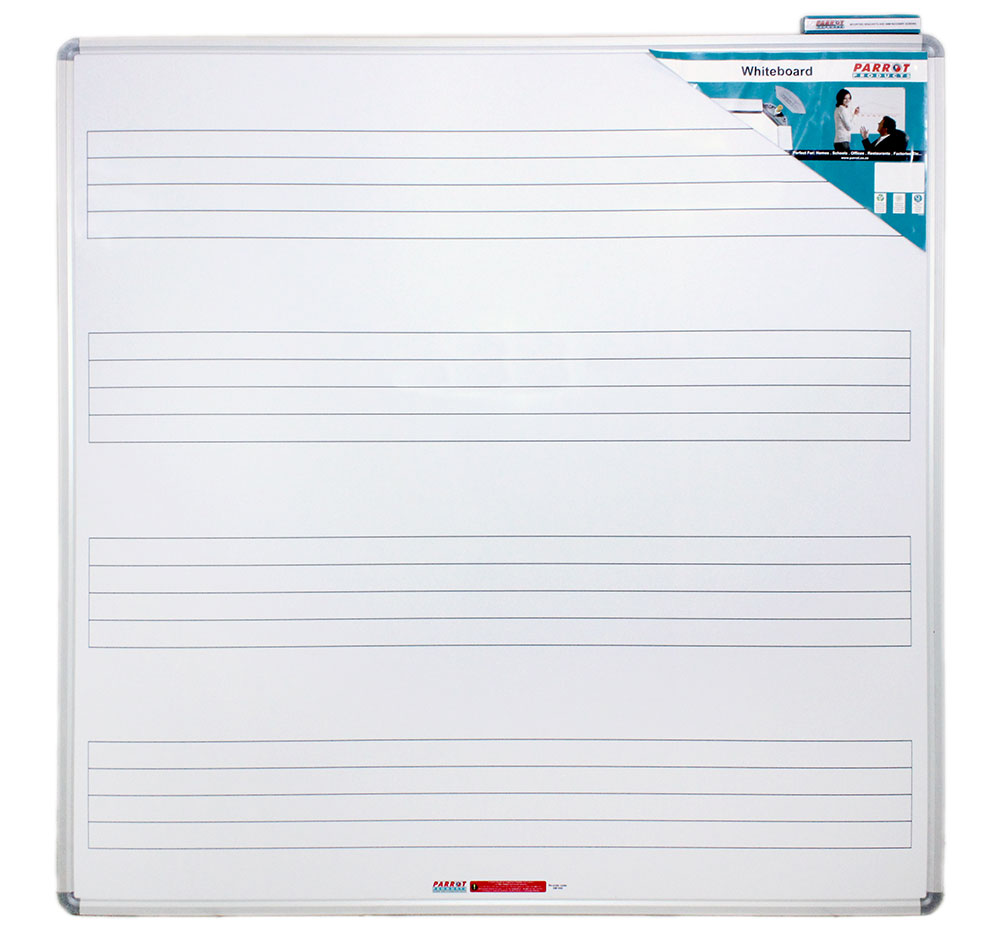 Edu Bd Music Board 1230*1230Mm Magnetic White Edu Bd Music Board 1230*1230Mm Magnetic White - Image 1