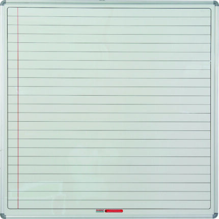 Educational Board Side Panel 1220*1220 Mag White Lines