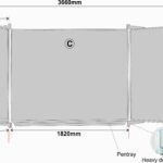 Educational Board Side Panel 1220*1220 Mag White Squares